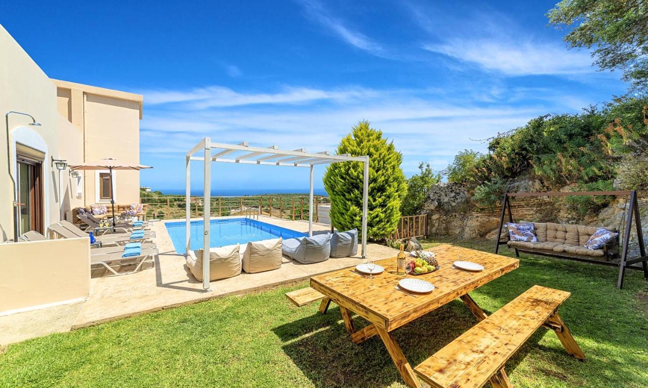 Cretan Sunny Villa Kournás Extérieur photo